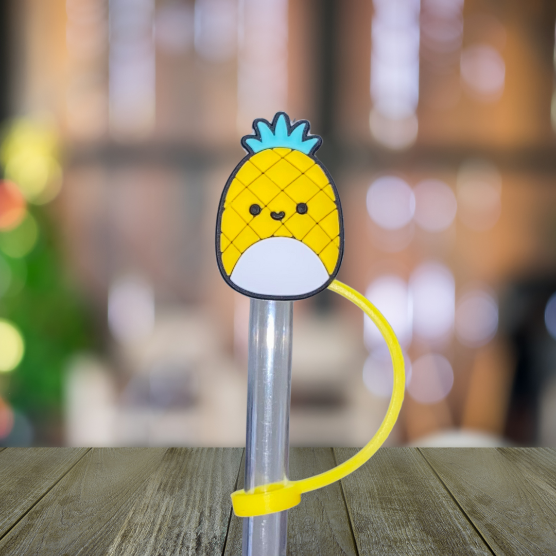 Round Pineapple Straw Topper