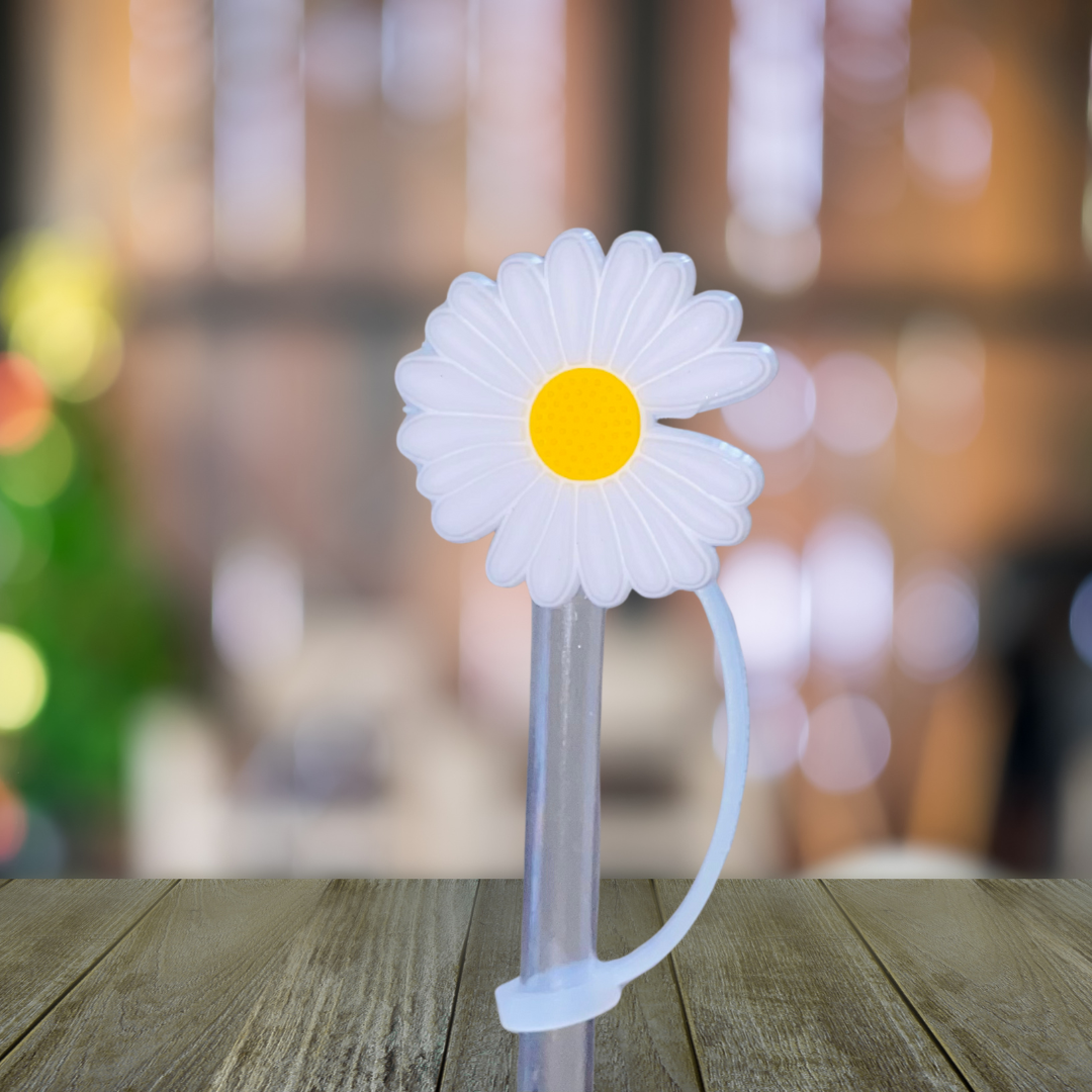 Daisy Straw Topper