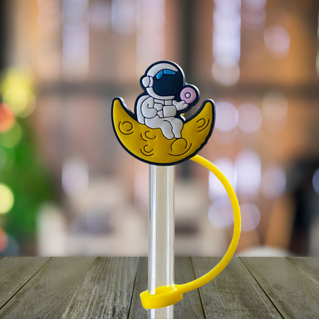 Space man Straw Topper