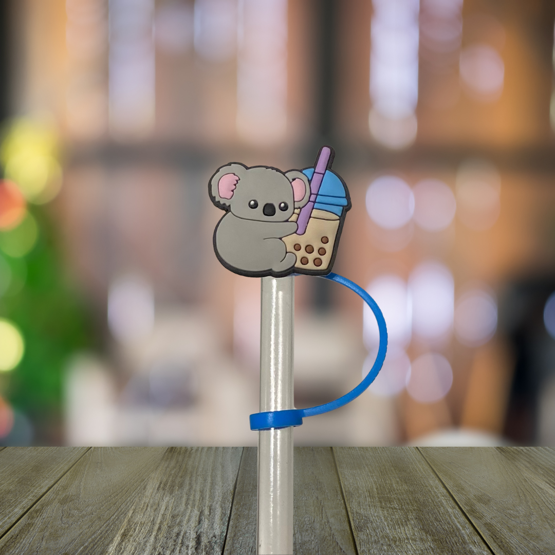 Boba Koala Straw Topper