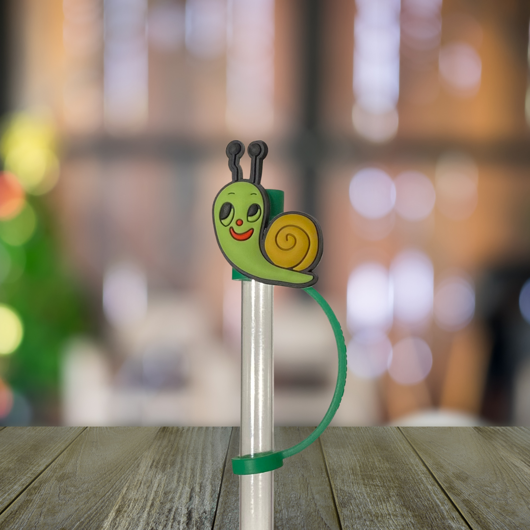 Snail Straw Topper