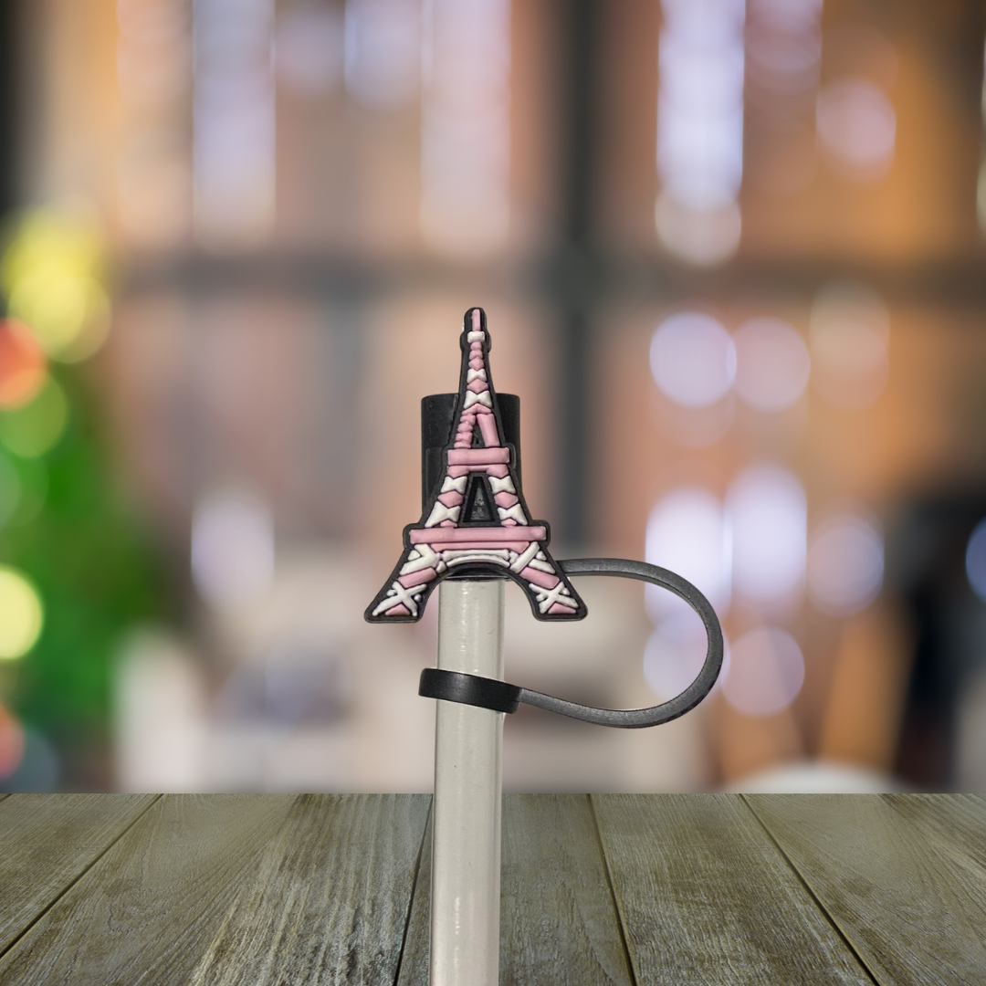 Eiffel Tower Straw Topper