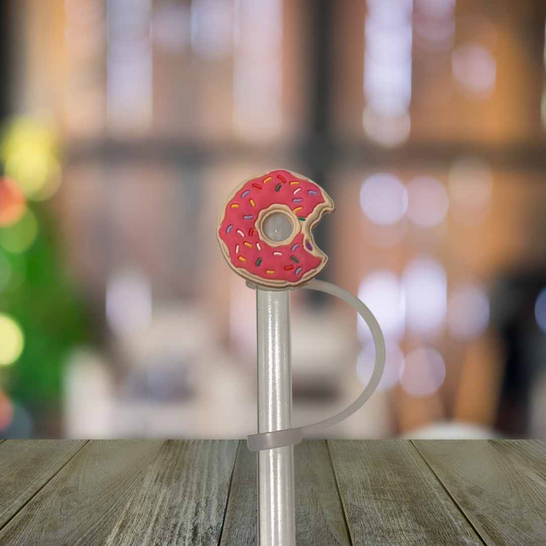 Donut Straw Topper