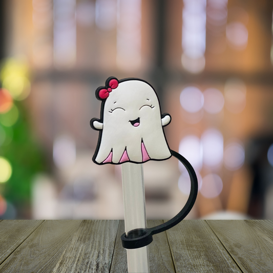 Cutie Ghost Straw Topper