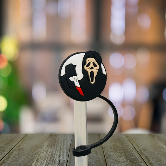 Scary Movie Straw Topper