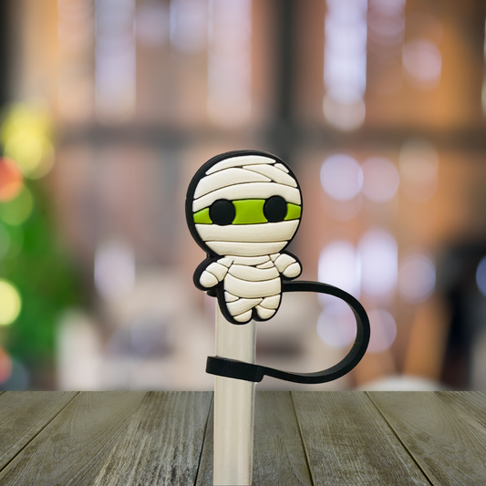 Cute Mummy Straw Topper