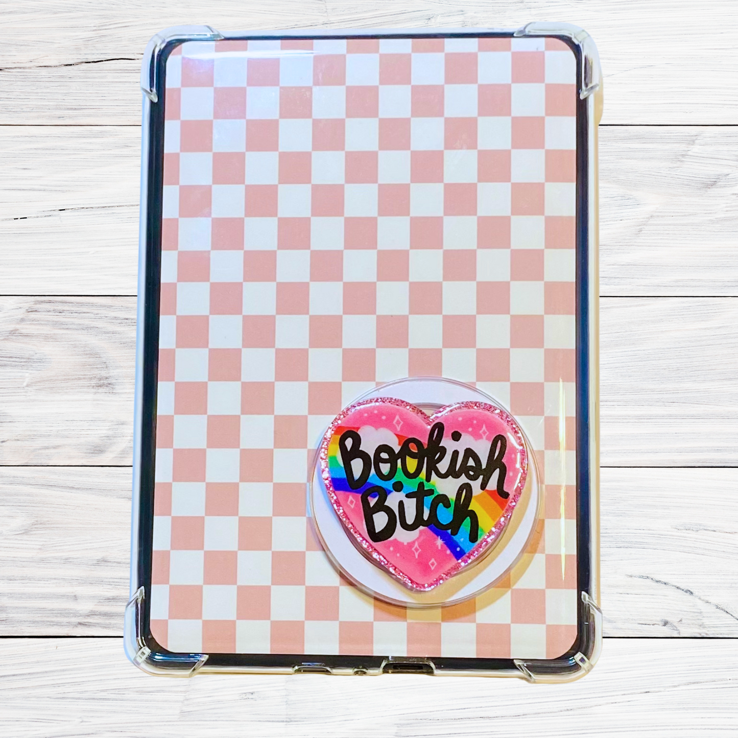 Bookish Bitch E-Reader, Phone Grip for all Devices - Magnetic or Adhesive