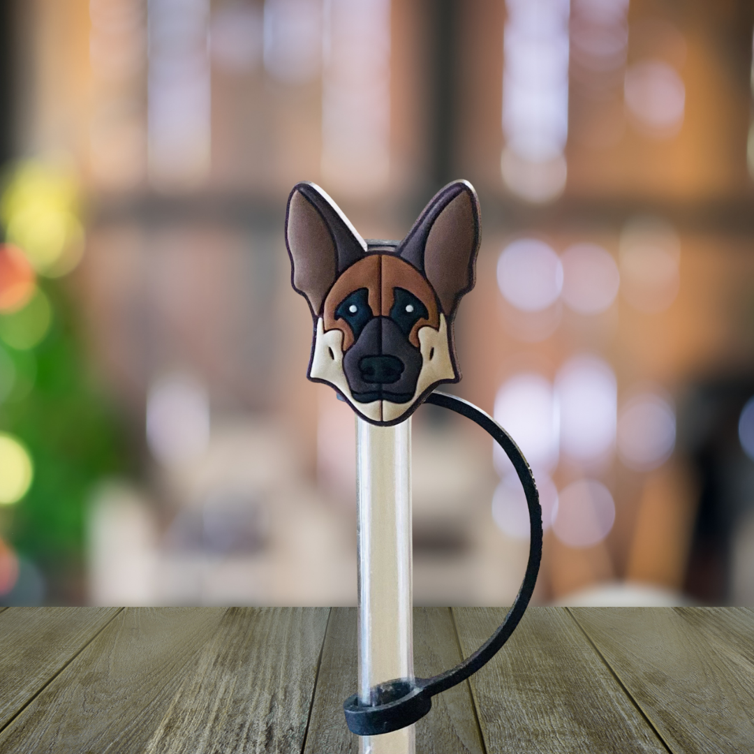 German Shepard Straw Topper