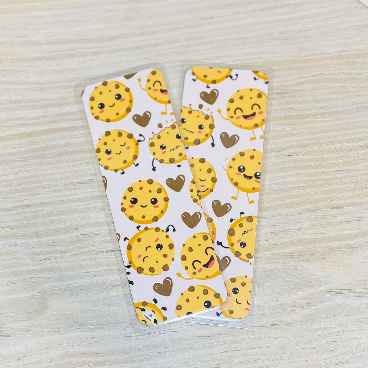 Choco Cookie Laminated Bookmark