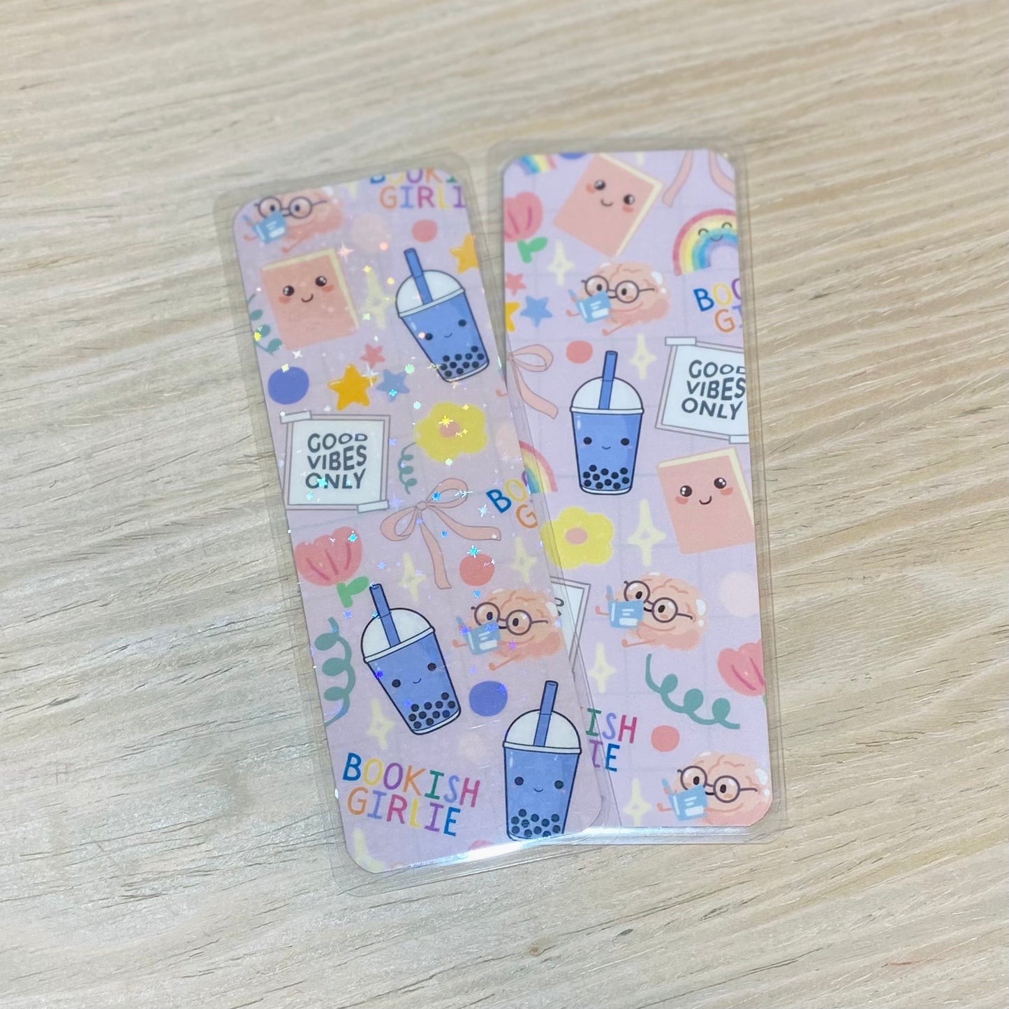 Bookish Girlie Laminated Bookmark*
