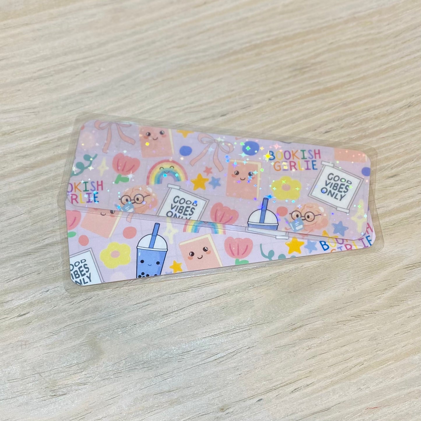 Bookish Girlie Laminated Bookmark*