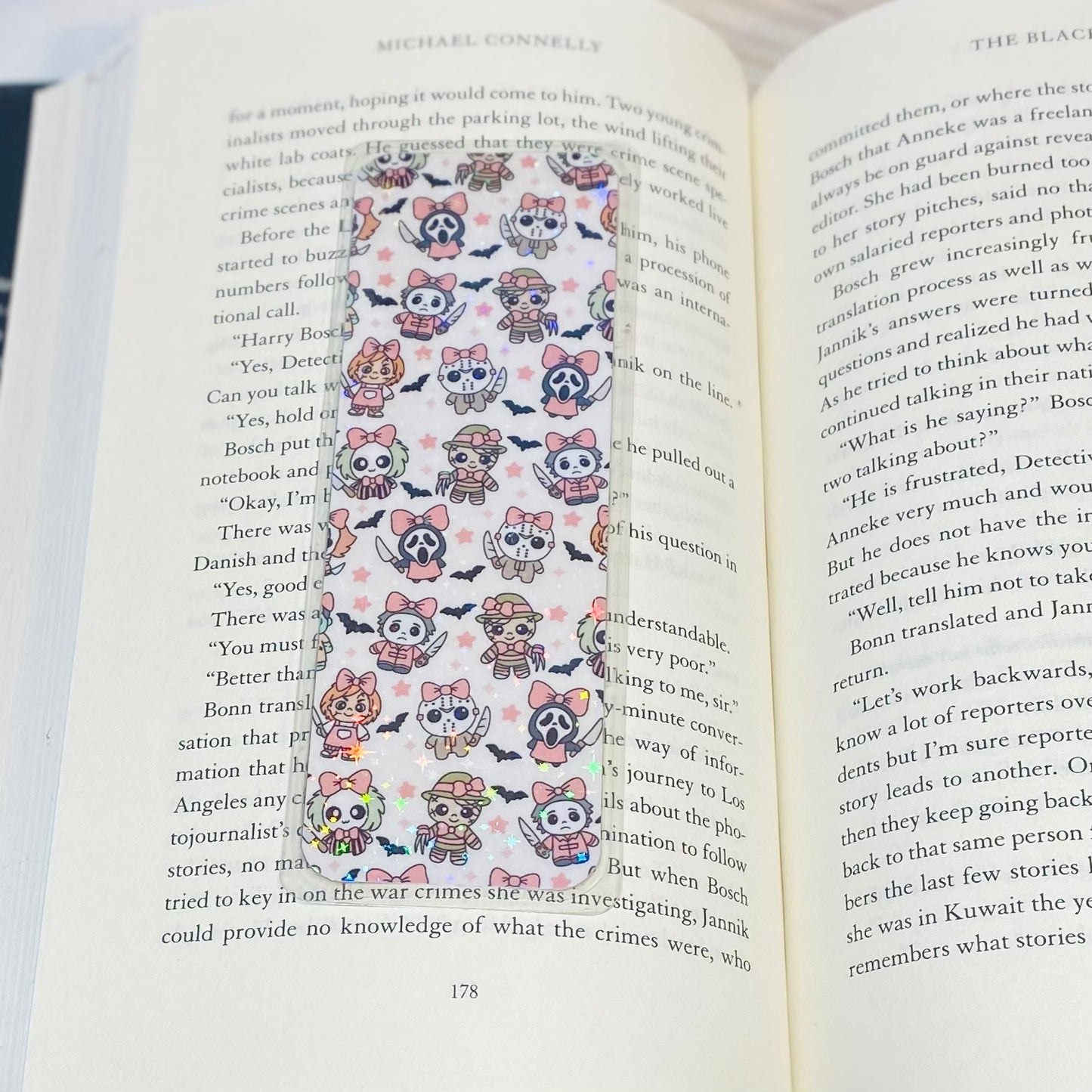 Cute Scary Guys Laminated Bookmark*