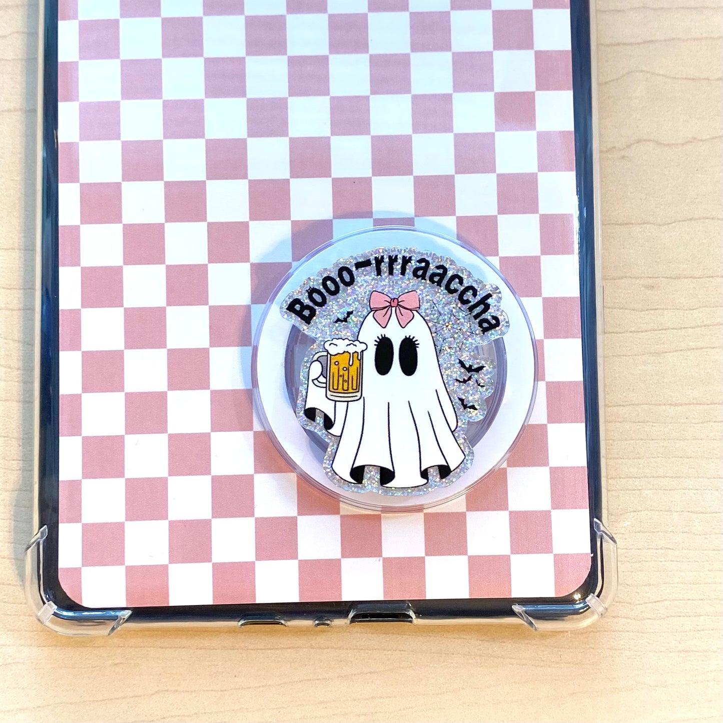 Boo-rrraaccha E-Reader, Phone Grip for all Devices - Magnetic or Adhesive
