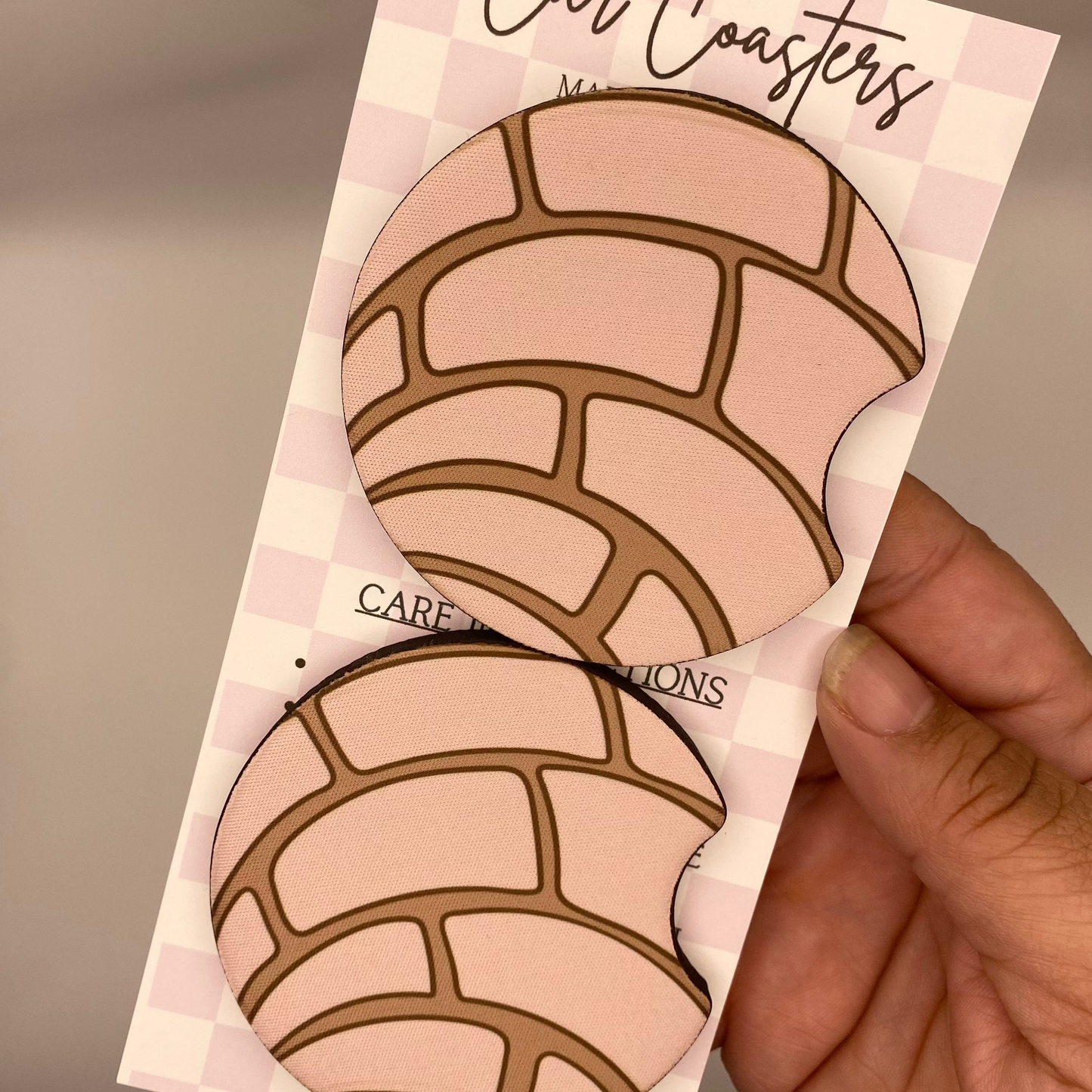 Concha Car Coasters
