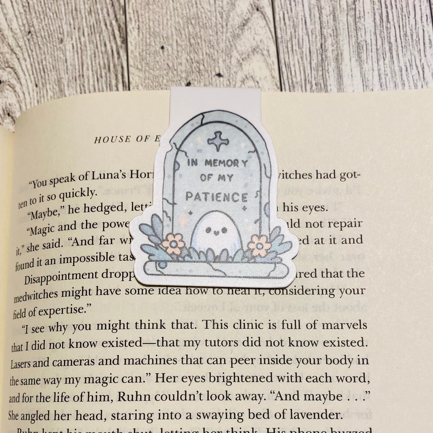 In Memory of my Patiene Magnetic Bookmark