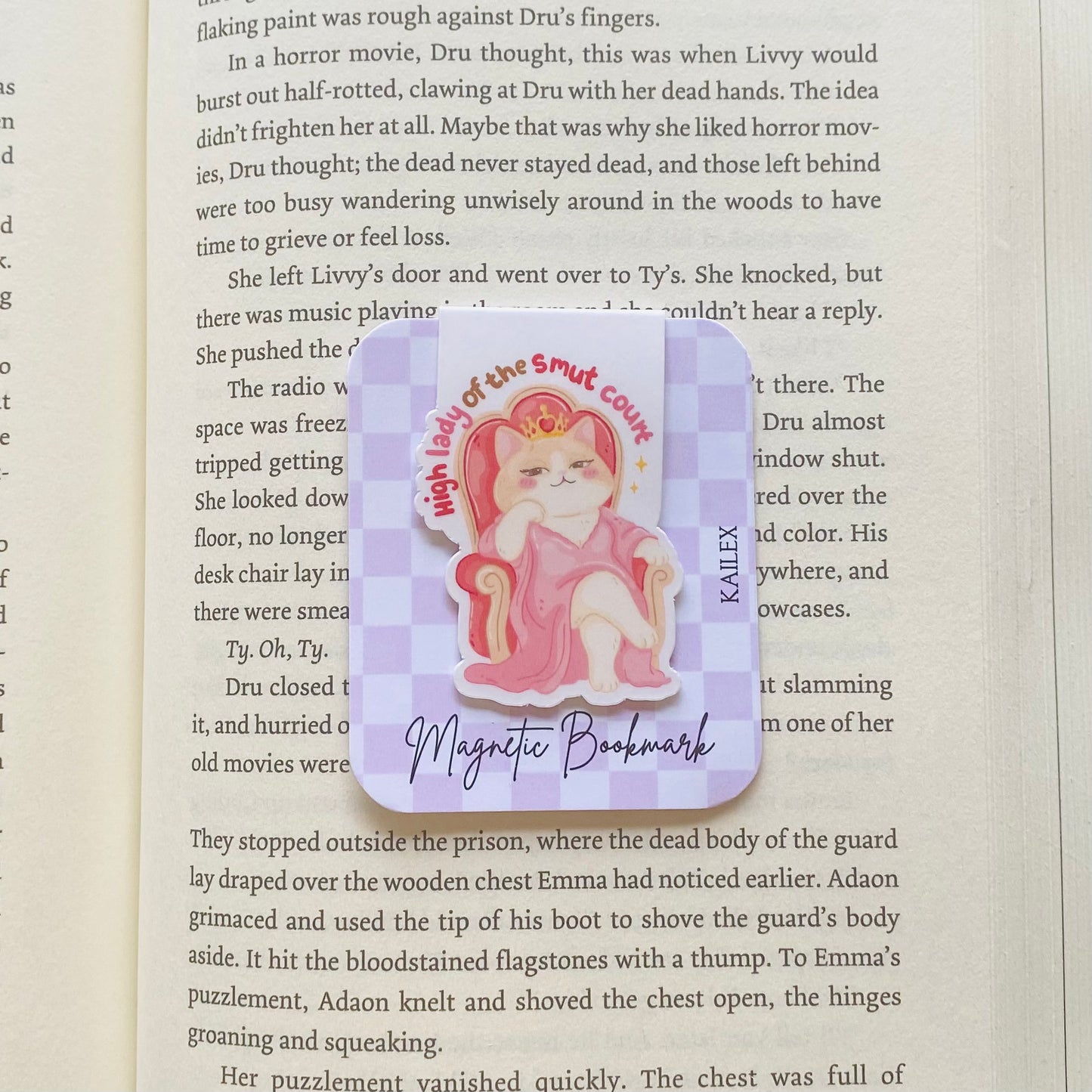 High lady of the smut court Magnetic Bookmark