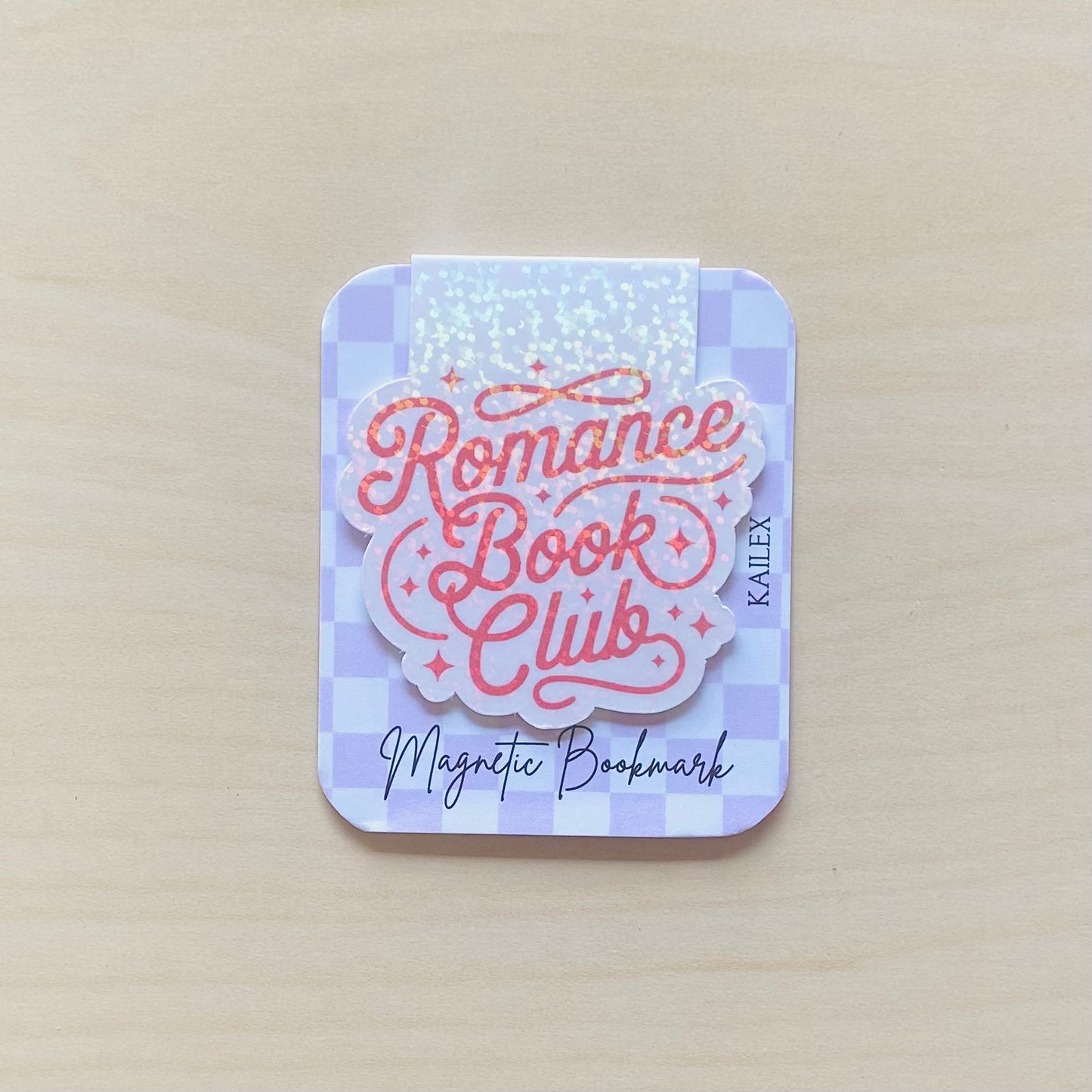 Holographic Romance book club Magnetic Bookmark