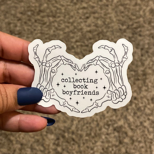 Skelly Heart Hands 3" Sticker