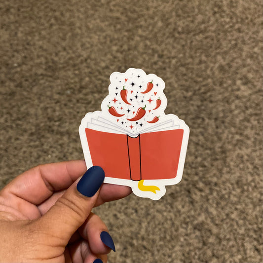 Spicy Book 3" Sticker
