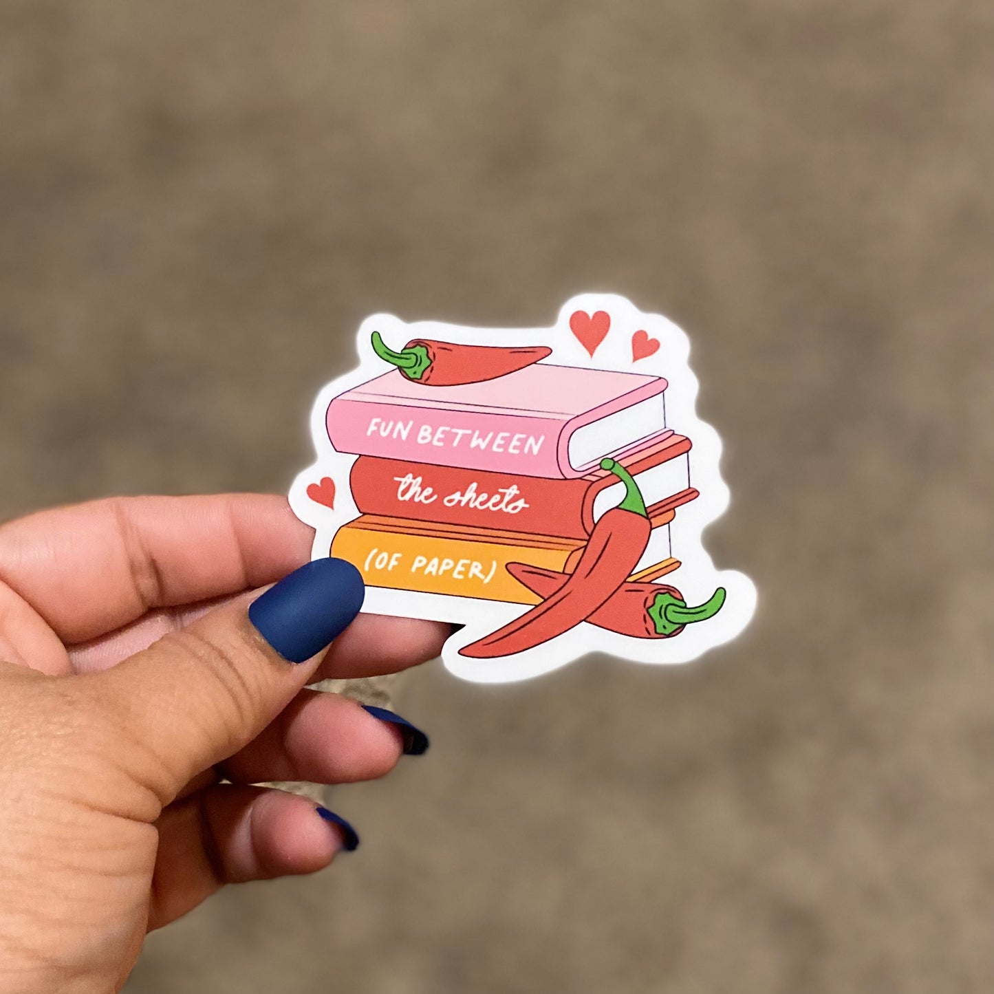 Fun Between the Sheets 3" Sticker