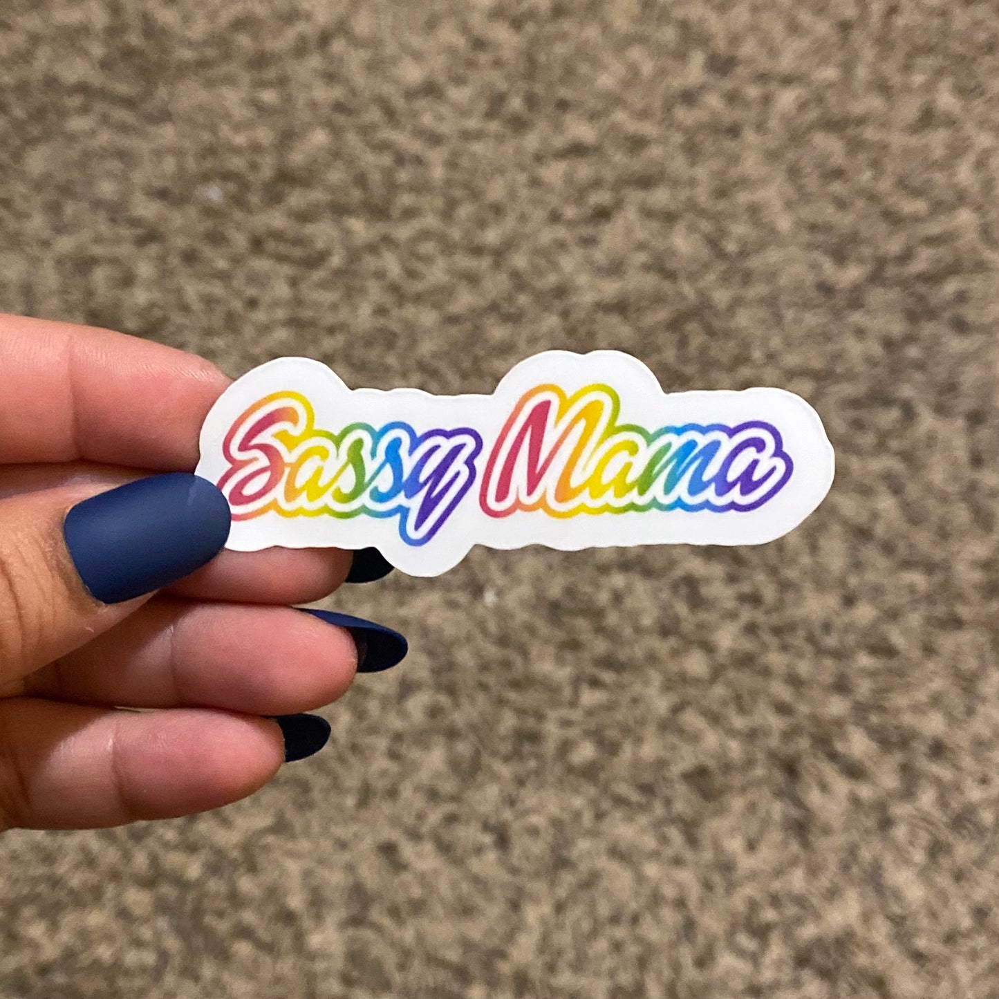 Sassy Mama 3" Sticker