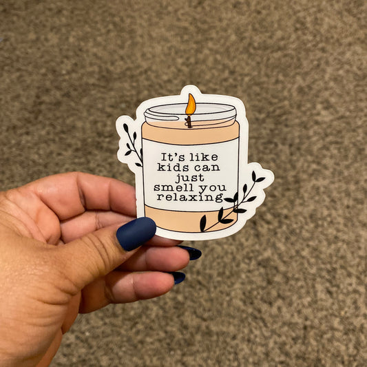 Kids Smell You 3" Sticker