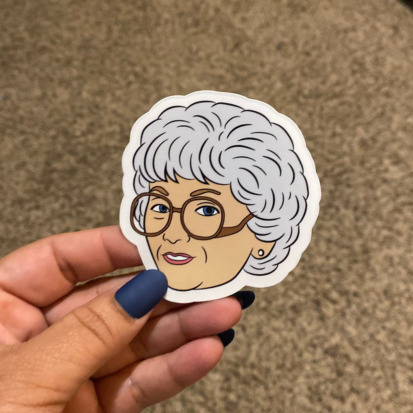 Sophia Head 3" Sticker