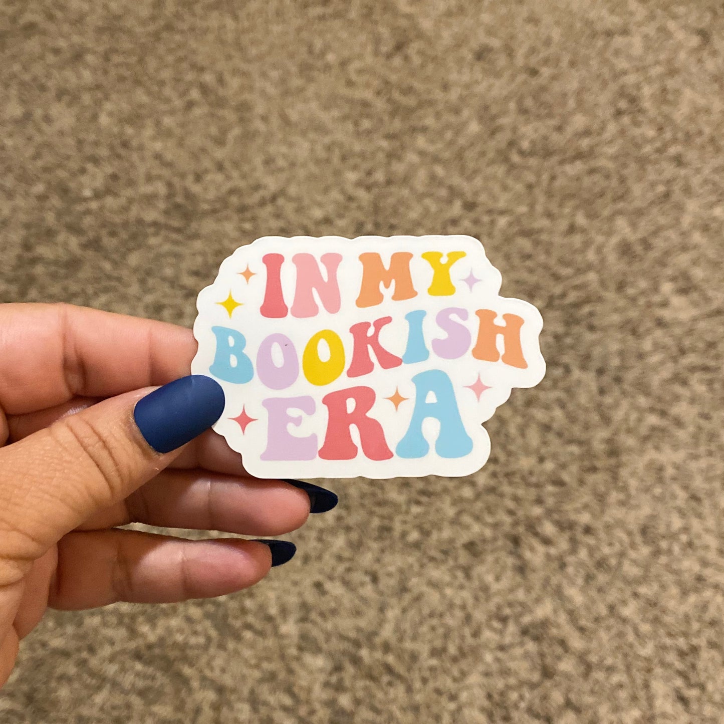 In My Bookish Era 3" Sticker