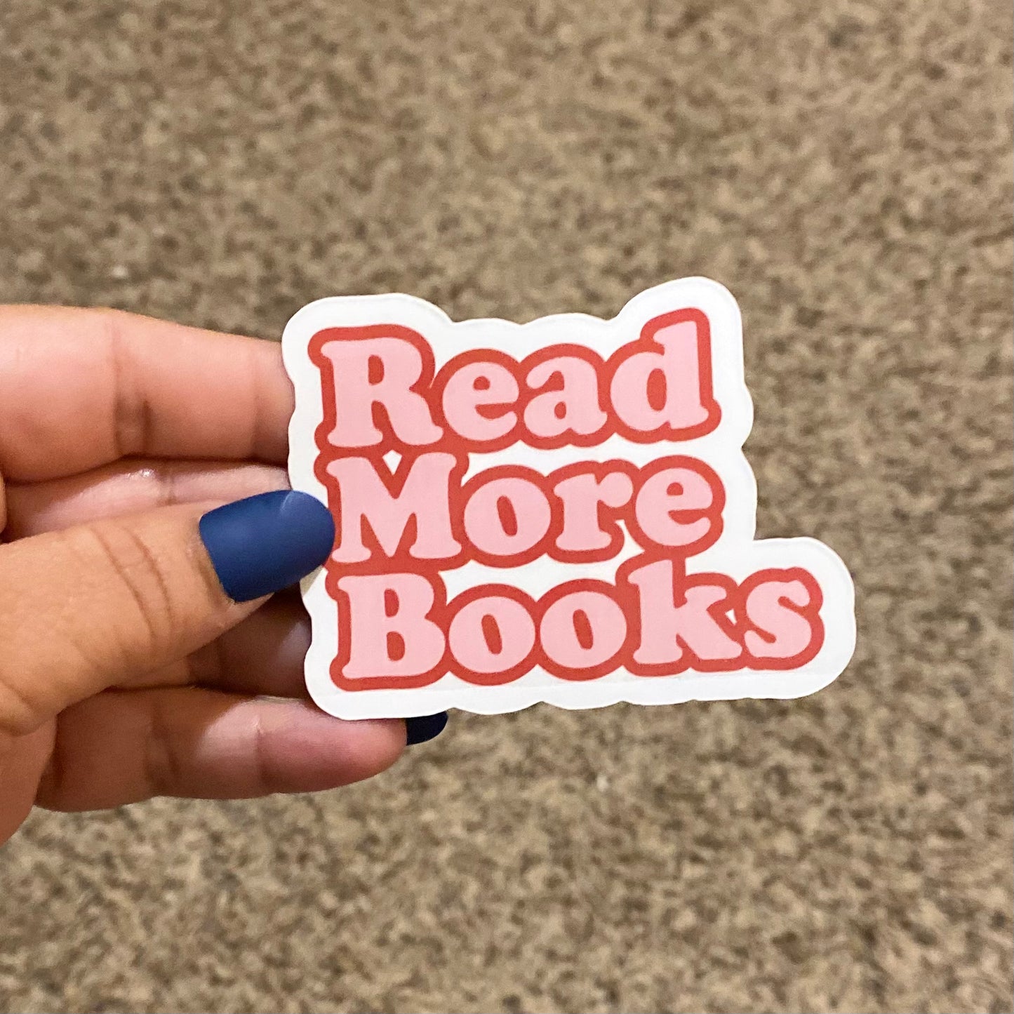 Read More Books 3" Sticker