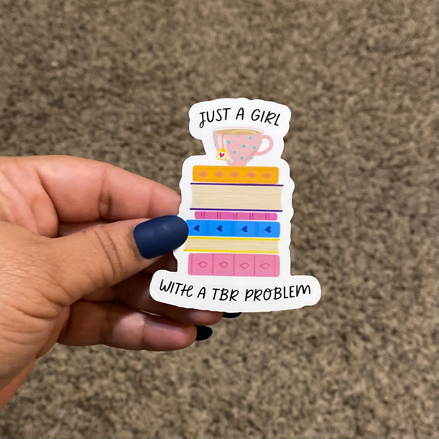 TBR Problem 3" Sticker