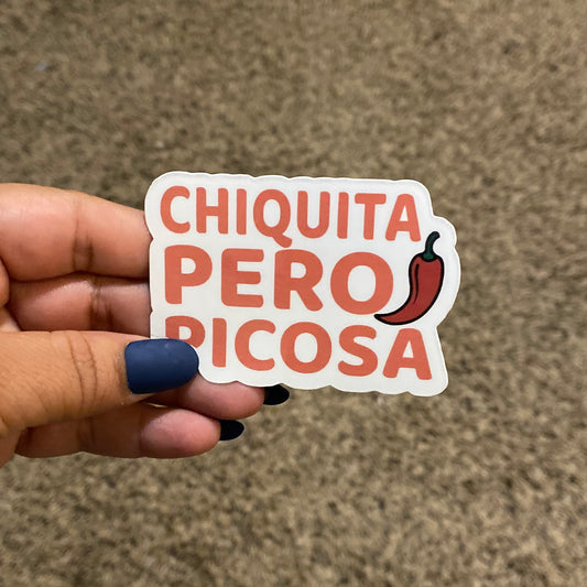 Chiquita Pero Picosa Spanish 3" Sticker
