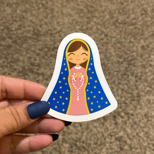 Virgen 3"Sticker