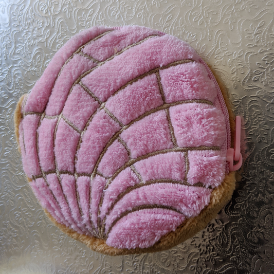 Pan Dulce Coin Purse: Strawberry