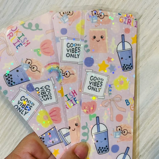 Bookish Girlie Laminated Bookmark*