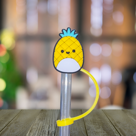 Round Pineapple Straw Topper
