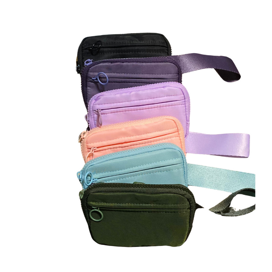 Nylon Keychain Wristlet Wallet