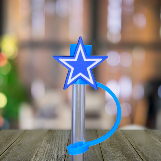 Blue Star Straw Topper