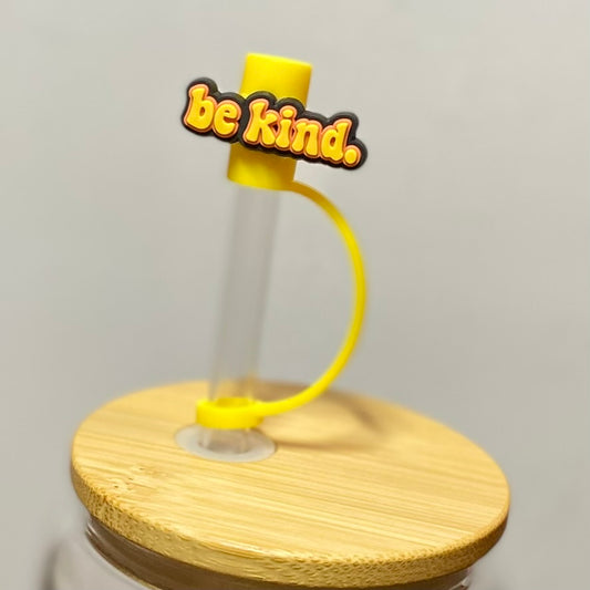 Be Kind Straw Topper