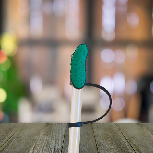 Pickle Straw Topper