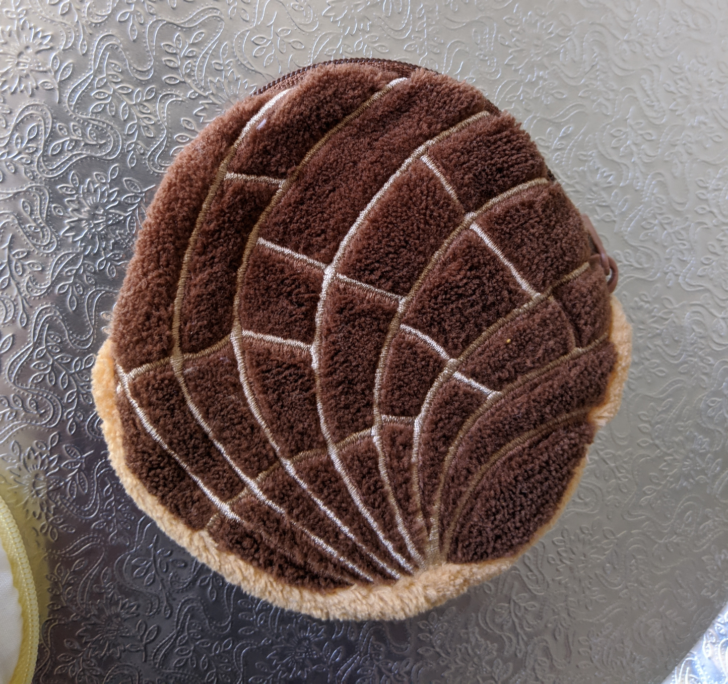 Pan Dulce Coin Purse: Chocolate