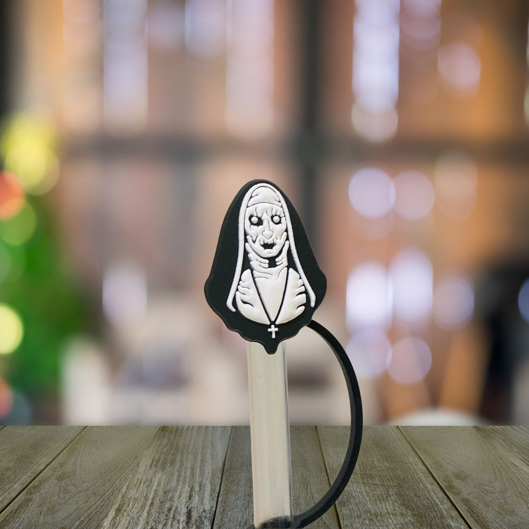 Nun Straw Topper