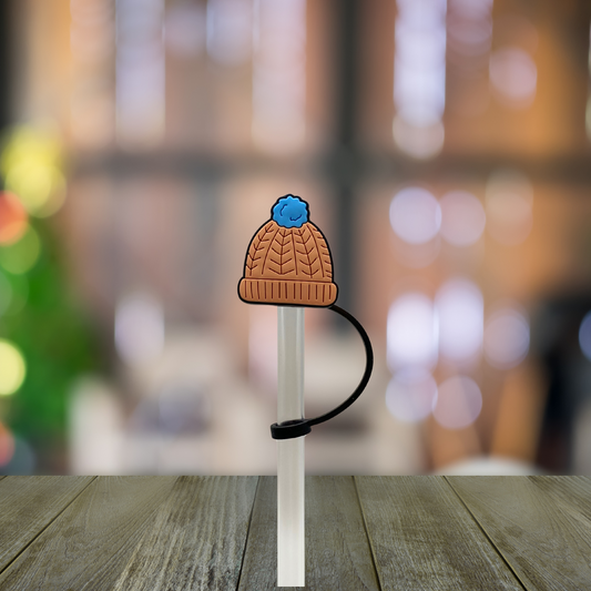 Winter Hat Straw Topper