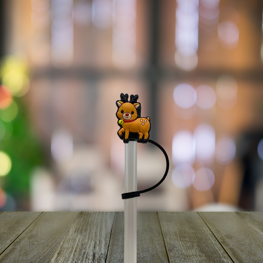 Reindeer Straw Topper
