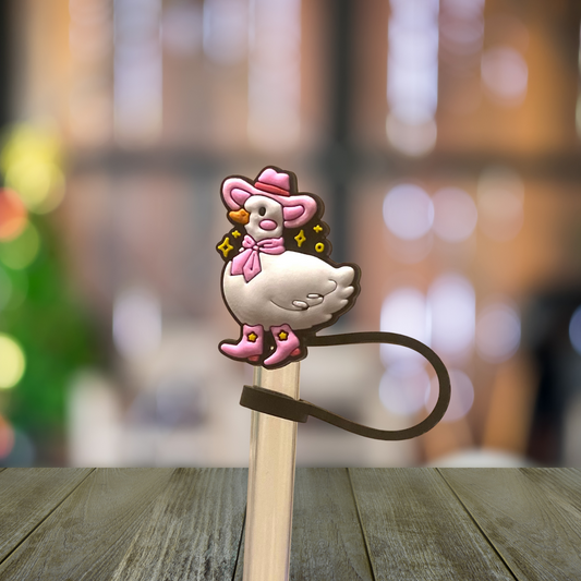 Silly Goose Straw Topper