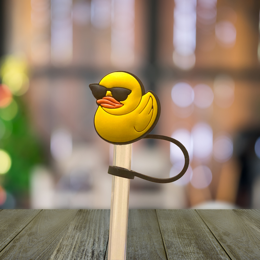 Cool Duckie Straw Topper