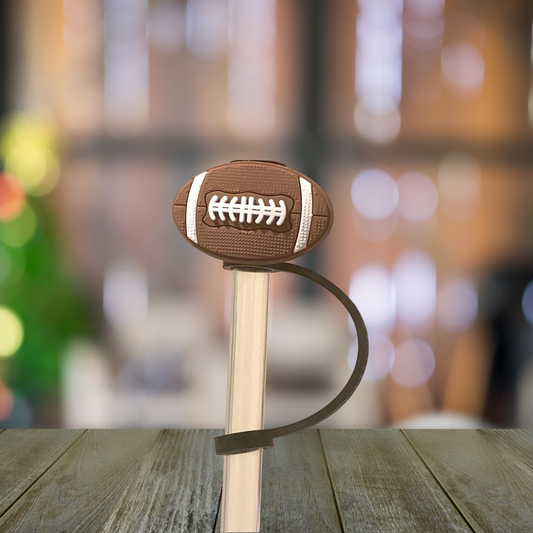 Football Straw Topper
