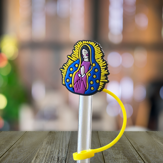 Virgen de Guadalupe Straw Topper