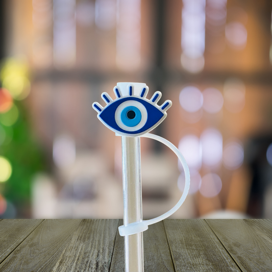 Evil Eye Straw Topper