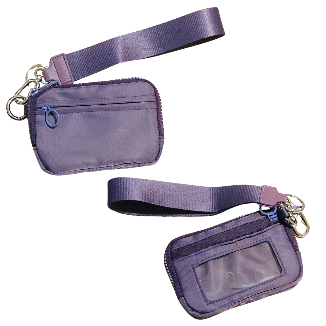 Nylon Keychain Wristlet Wallet