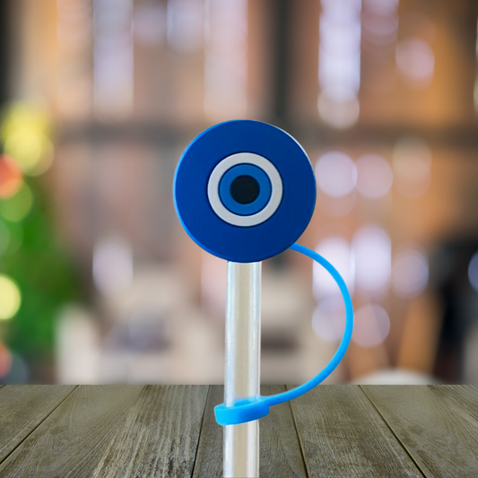 Blue Ojo Straw Topper